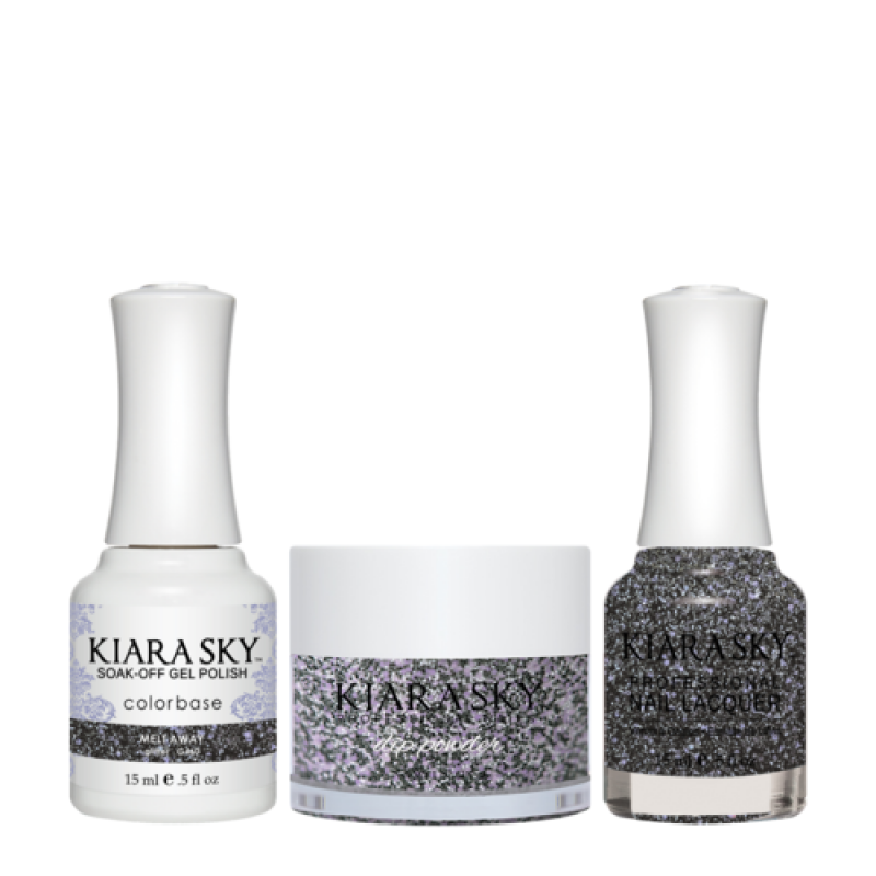 KIARA SKY 3in1 (Dipping Powder + Gel Polish + Nail Lacquer) - DGL 460, Melt Away